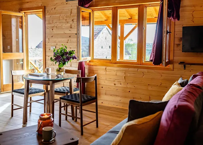 샬레 Brvnare Bor I Jela 브르드니크